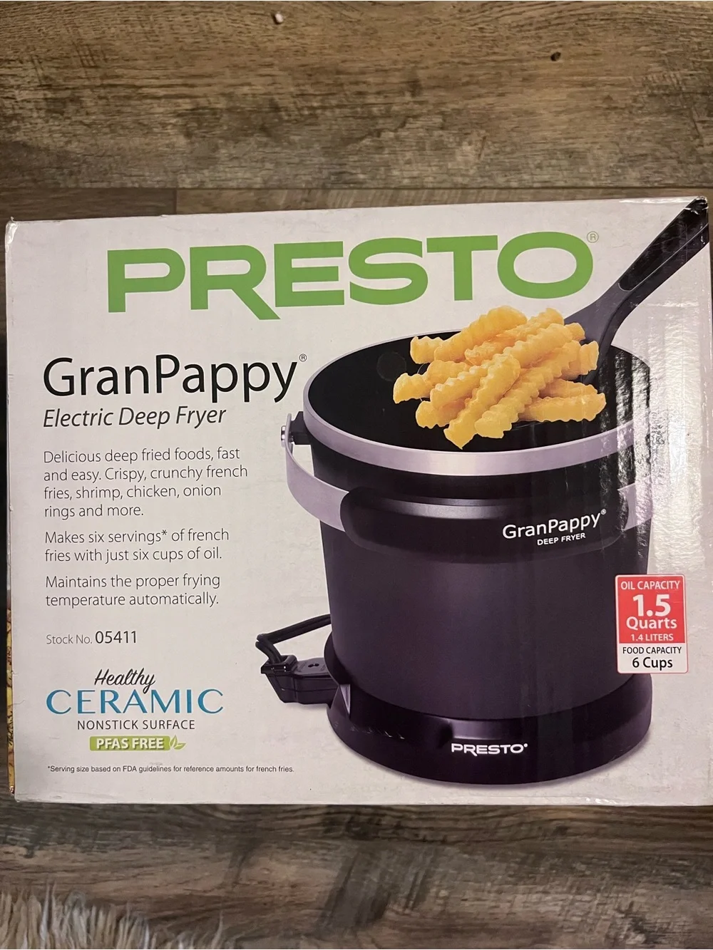 Presto GranPappy Electric Deep Fryer
